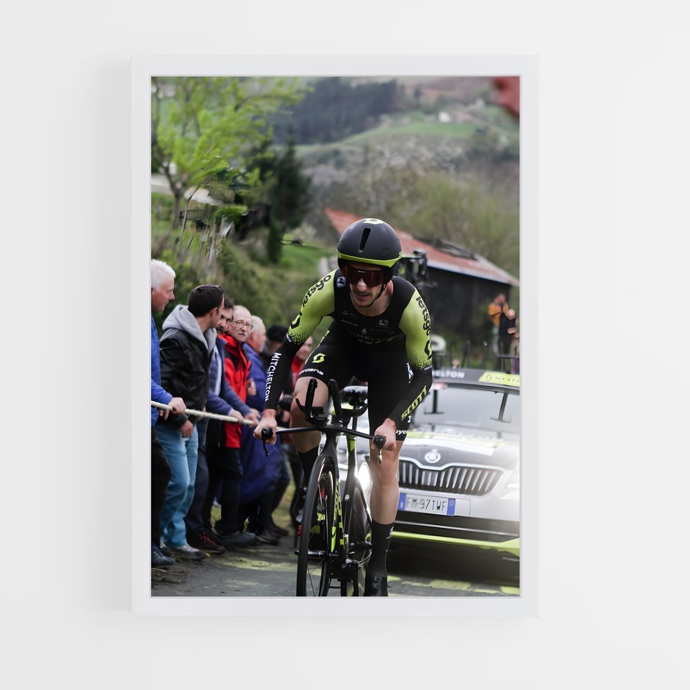 Poster Piste Éternelle – affiche Cyclisme (vue 3)